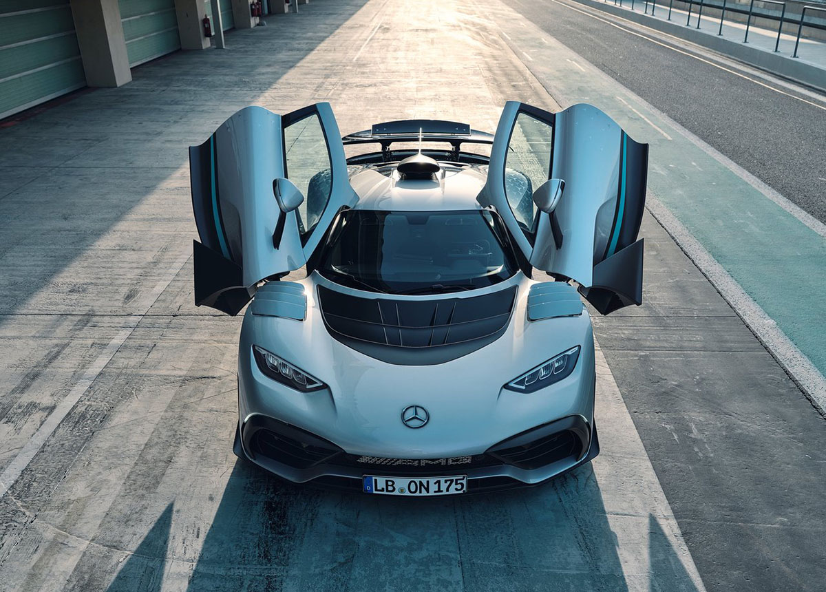 Mercedes AMG One permite uma potência no asfalto de…